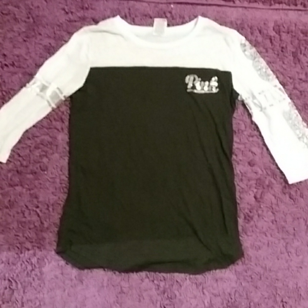 Quarter sleeve Tee from Pink!